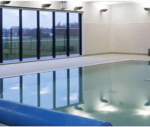 empty indoor pool